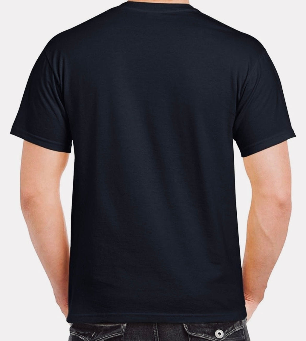 Adaptive Shoulder Surgery Shirt: Black Cotton Button-Down Recovery Tee
