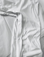 Adaptive Shoulder Surgery Shirt: Black Cotton Button-Down Recovery Tee