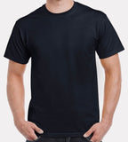 Adaptive Shoulder Surgery Shirt: Black Cotton Button-Down Recovery Tee