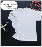 Adaptive Shoulder Surgery Shirt: Classic White Button-Down Tee