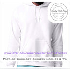 Shoulder Surgery Sweatshirt with  Button Snaps for Easy Dressing Post Surgery Recovery Sweatshirt Shoulder Surgery Gift Surgery t-shirt gift