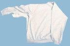 Wrist-or-Hand Surgery Sweatshirt with Button Snaps for Easy Dressing Post Surgery Recovery. Arm & Wrist Cuff fully opens