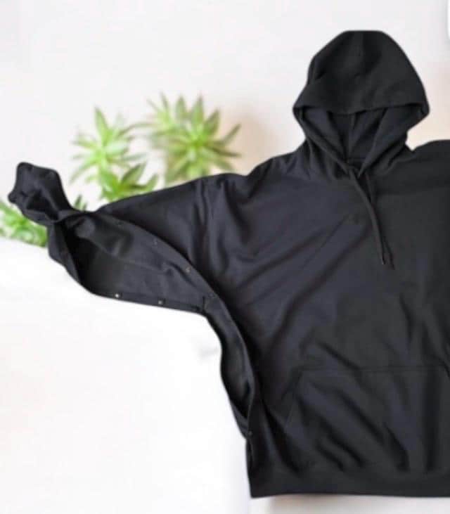 Shoulder Surgery Sweatshirt with  Button Snaps for Easy Dressing Post Surgery Recovery Sweatshirt Shoulder Surgery Gift Surgery t-shirt