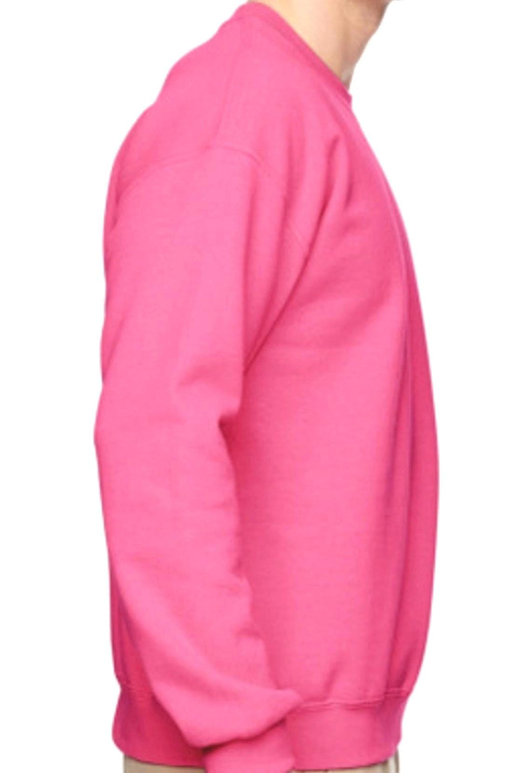 Wrist-or-Hand Surgery Crewneck Sweatshirt with  Button Snaps for Easy Dressing Post Surgery Recovery. Arm & Wrist Fully Open. Surgery Gift Surgery