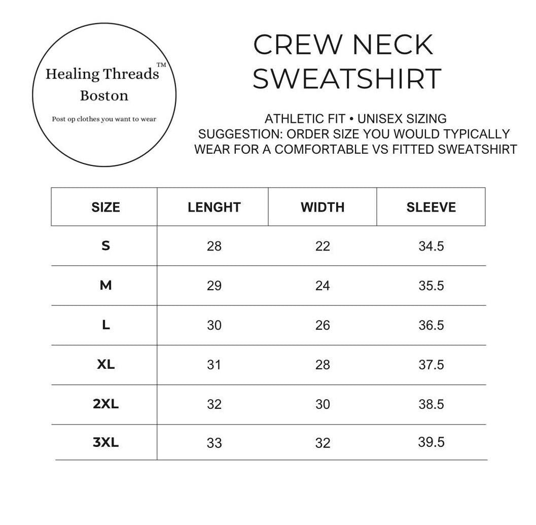 Wrist-or-Hand Surgery Sweatshirt with Button Snaps for Easy Dressing Post Surgery Recovery Sweatshirt. Arm & Wrist Fully Open. Surgery Gift Surgery t-shirt gift