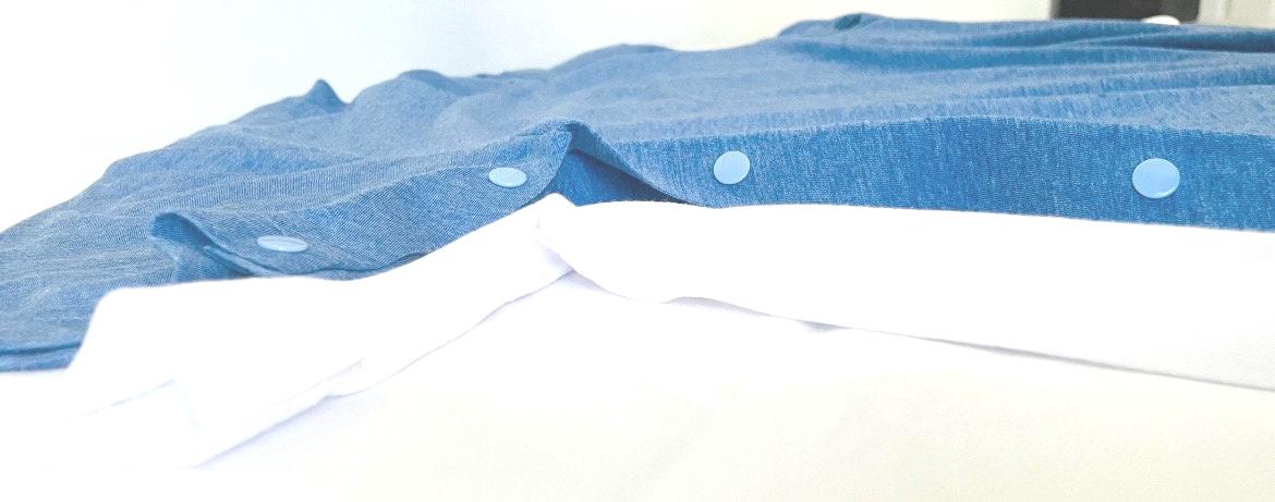 2PK Shoulder Surgery Shirt with Button Snaps for Easy Dressing Shoulder Surgery Gift for Surgery Recovery Healing Cozy Gift Surgery Care Pac