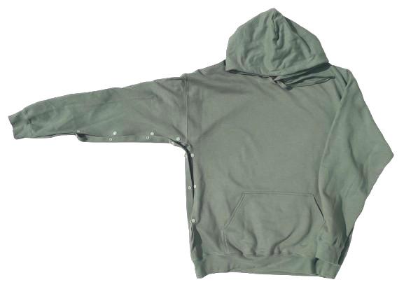 Shoulder Surgery Sweatshirt with  Button Snaps for Easy Dressing Post Surgery Recovery Sweatshirt Shoulder Surgery Gift Surgery t-shirt gift