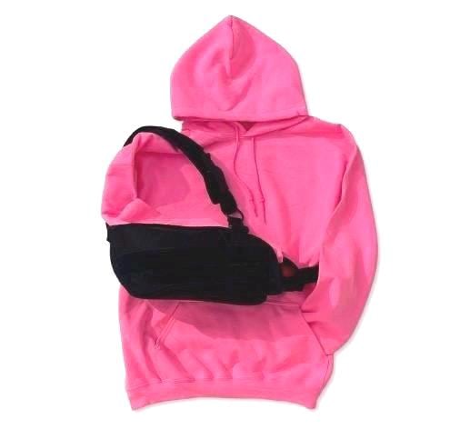 Shoulder Surgery Hoodie Sweatshirt with  Button Snaps for Easy Dressing Post Surgery Recovery Sweatshirt Shoulder Surgery Gift Surgery