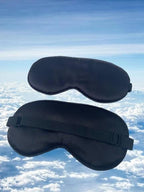 Sleep Mask Silk with Adjustable Strap Gift for Surgery Recovery Sleepmask Black Surgery Gift Basket  for Him/ Her Healing Basket Gift for