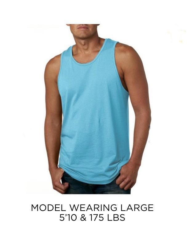 Tahiti Blue Adaptive Tank Top: Shoulder Surgery Recovery Shirt