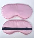 Pink Silk Sleep Mask: Adjustable Comfort for Surgery Recovery