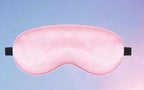 Pink Silk Sleep Mask: Adjustable Comfort for Surgery Recovery