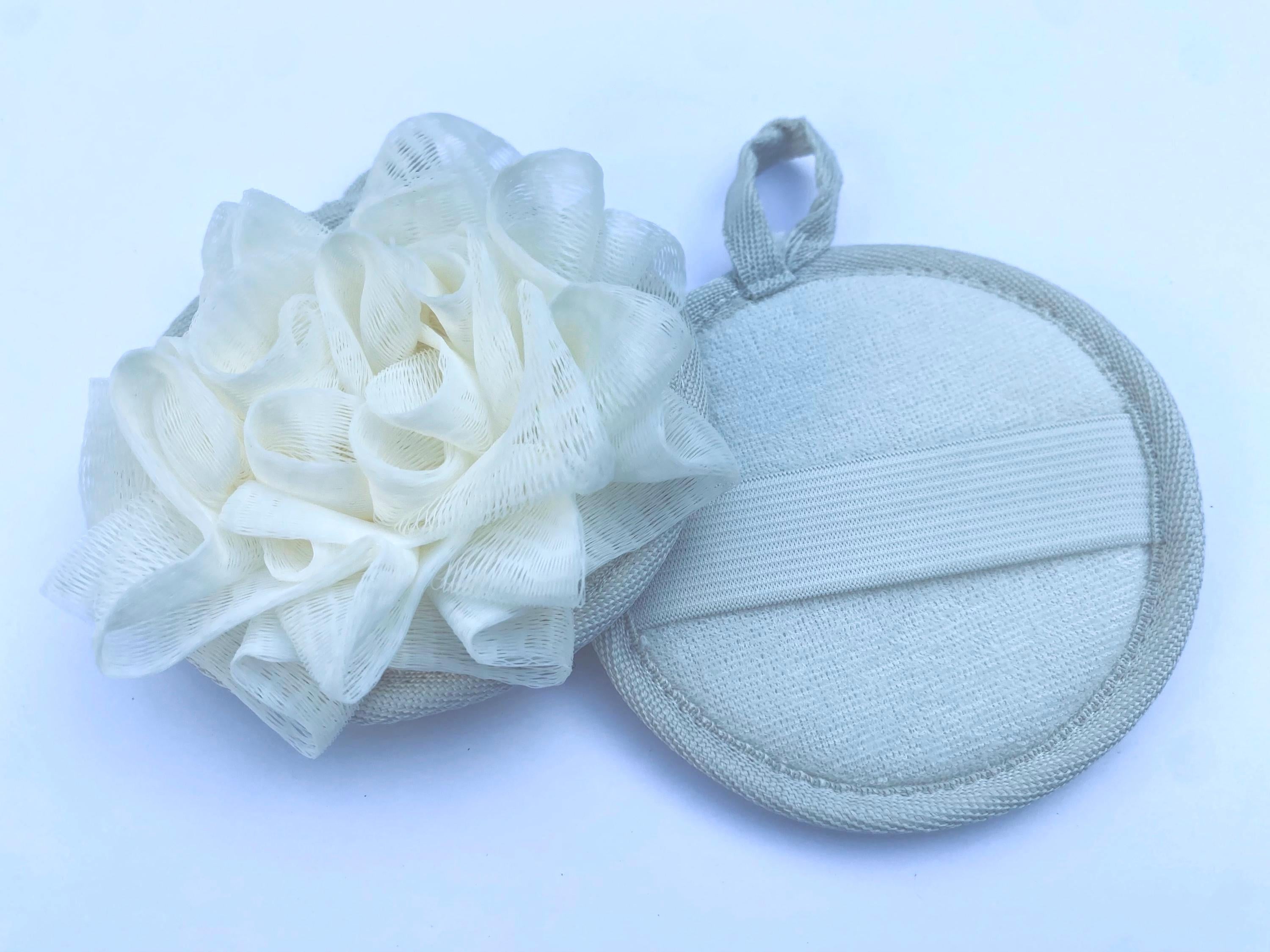 Surgery Recovery Wash Circles with Handles: Mild Exfoliating Sponge