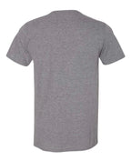 Adaptive Shoulder Surgery Shirt: Button Sleeve, Classic Gray Cotton Blend