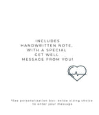 GIFT BOX Shoulder Surgery Gift with Handwritten Note Shoulder Surger Shirt Get Well Gift Shoulder Surgery Shirt with buttons care package