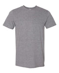 Adaptive Shoulder Surgery Shirt: Button Sleeve, Classic Gray Cotton Blend
