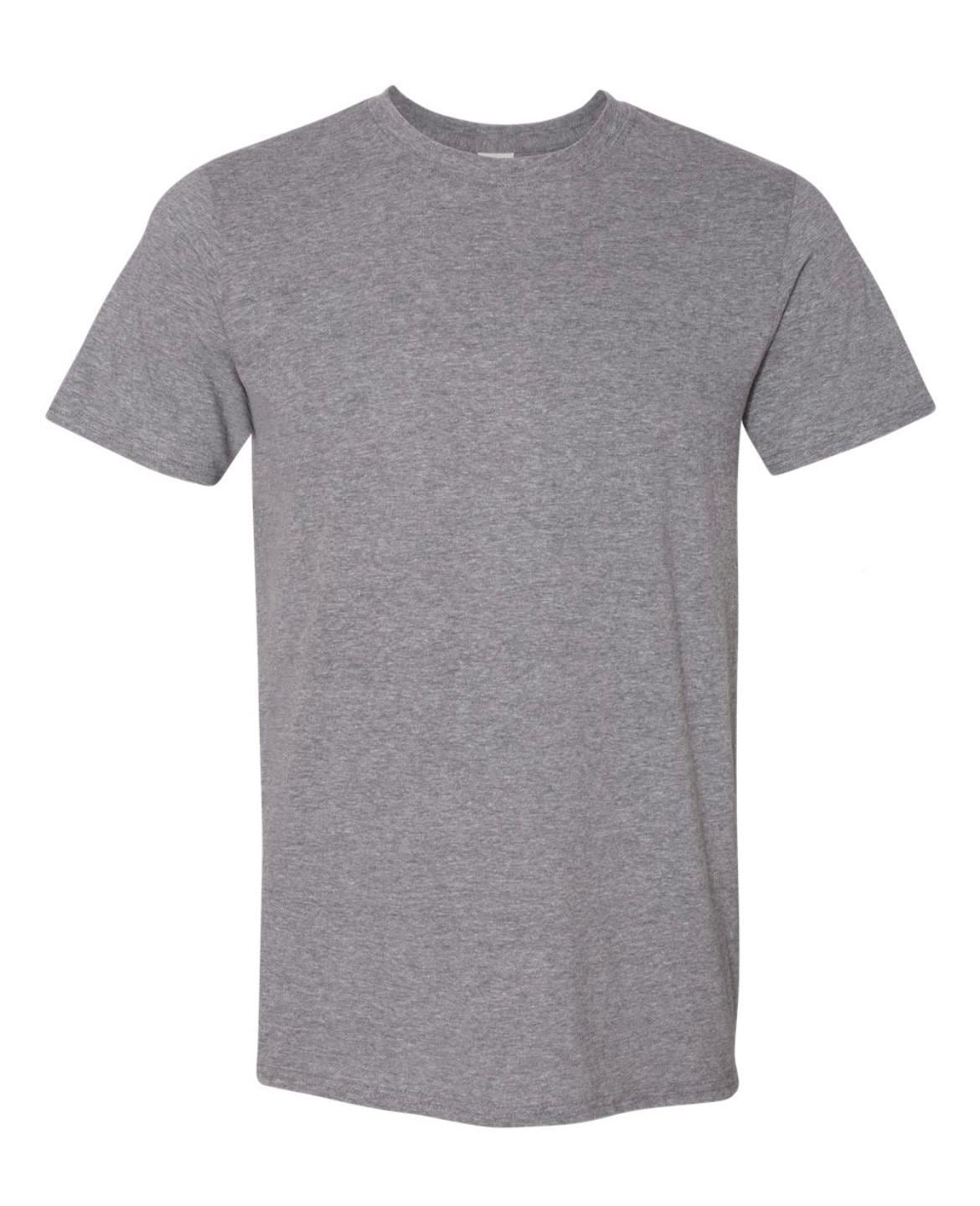 Adaptive Shoulder Surgery Shirt: Button Sleeve, Classic Gray Cotton Blend