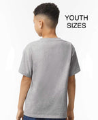 Youth Gray Shoulder Surgery Shirt: Adaptive Post-Op Recovery Tee